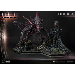 Aliens Premium Masterline Series socha Rogue Alien Battle Diorama 66 cm